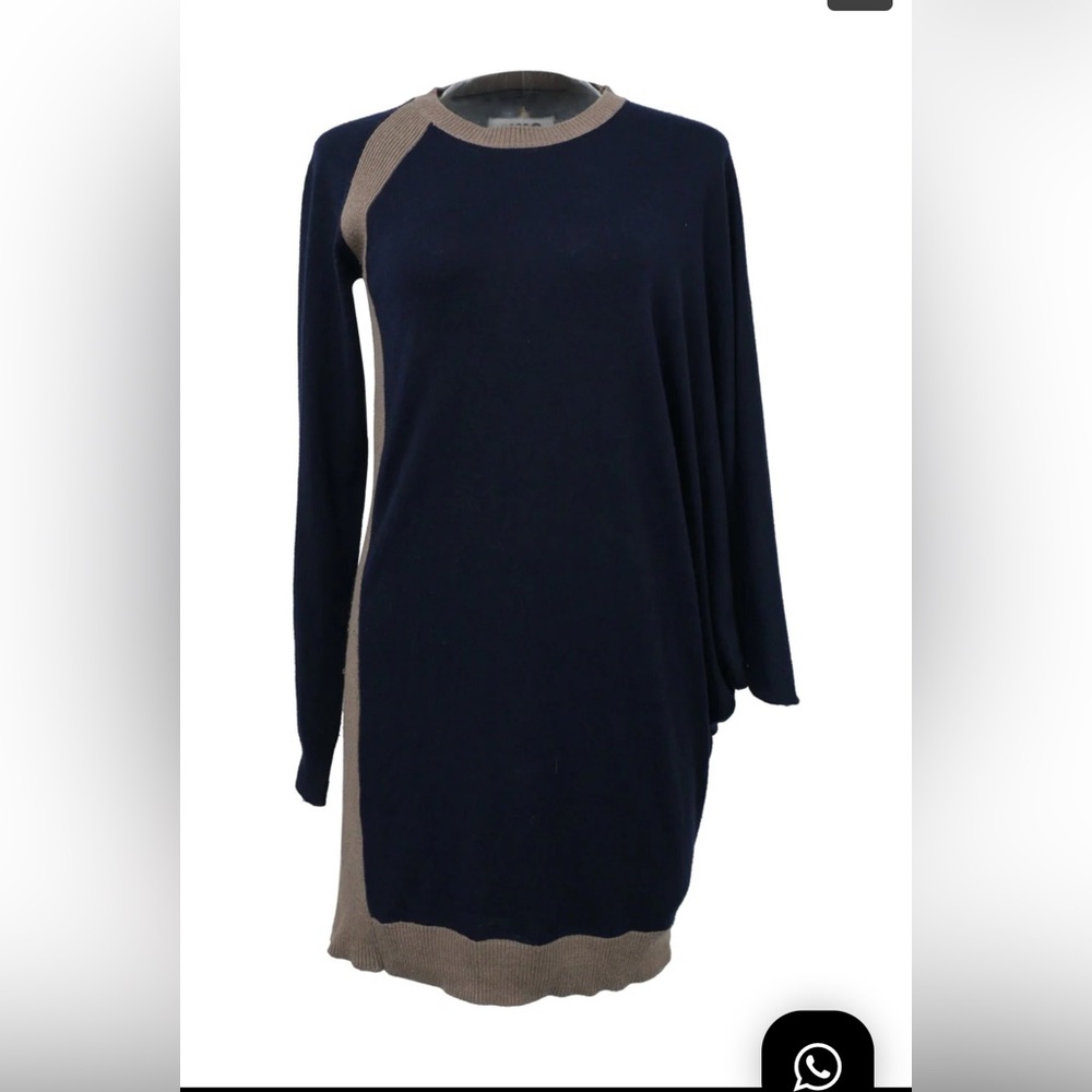 MM6: Vintage Asymmetrical Maison Martin Margiela Wool Dress